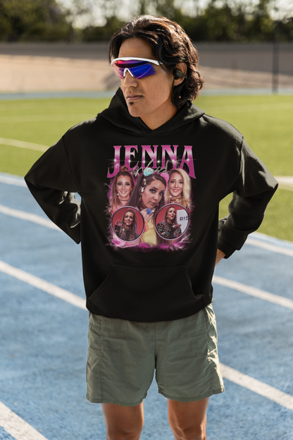 Jenna Marbles Vintage Style Graphic Tee - Iconic YouTube Star Tribute