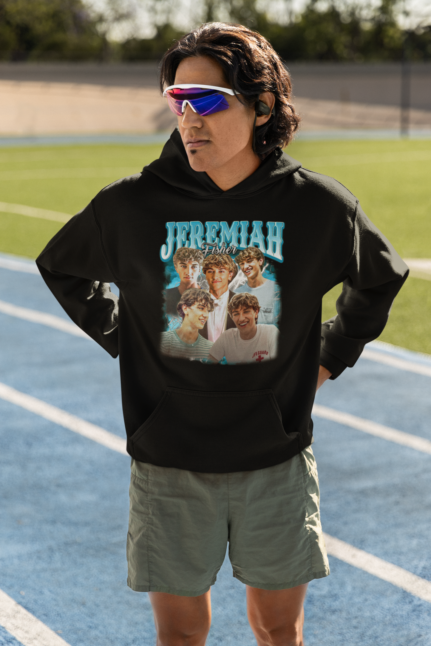 Jeremiah Fisher Collage T-Shirt - Trendy Fan Graphic Tee