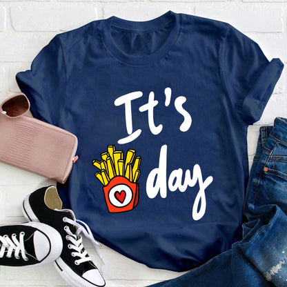 It's Fry Day Shirt - Fun French Fries Graphic Tee