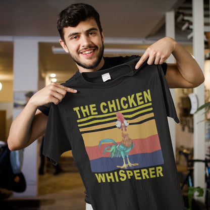 The Chicken Whisperer Vintage-Style Funny Chicken Lover Sweatshirt