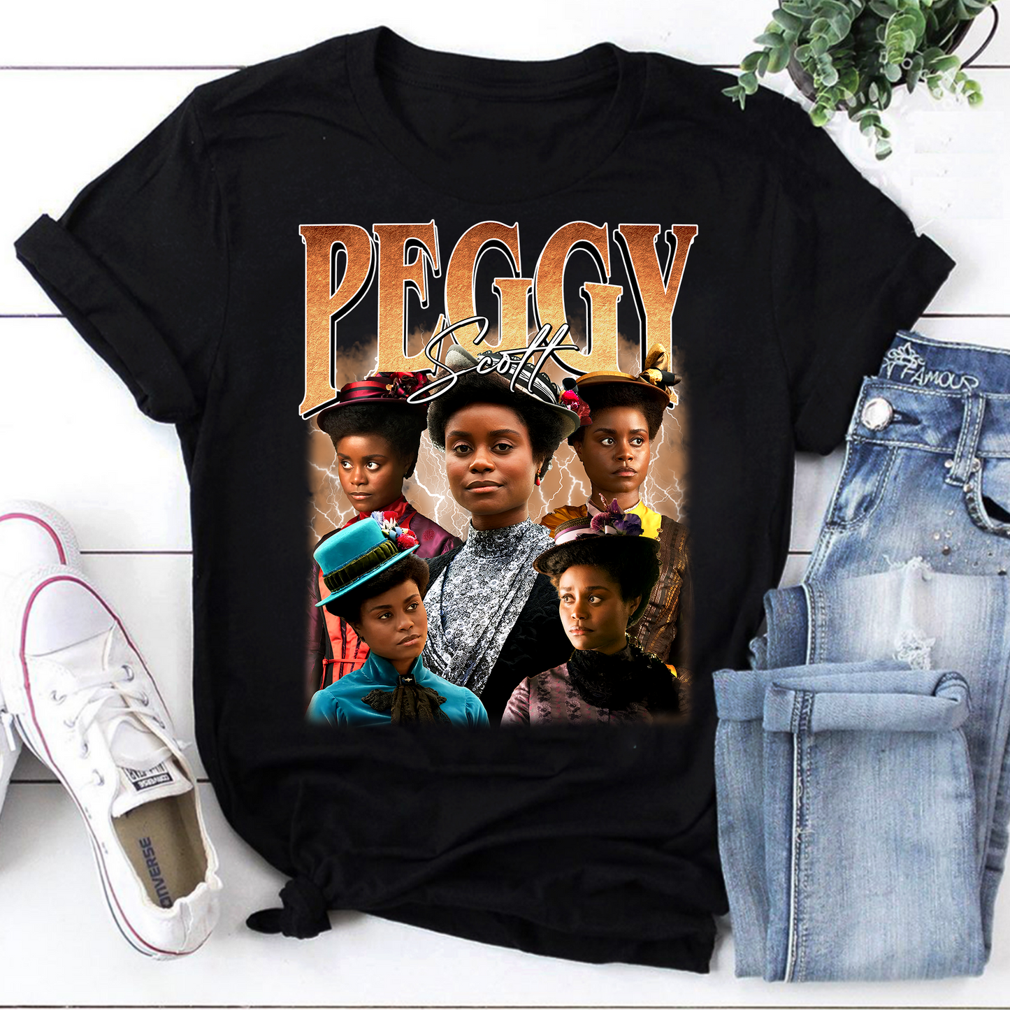 Peggy Scott Vintage Drama Character Shirt – Historical Women’s Tee