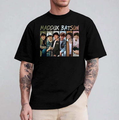 Maddox Batson Shirt - Vintage Style Photo Strip T-Shirt for Fans