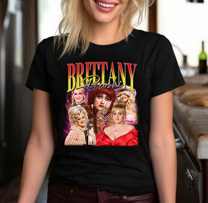 Brittany Broski T-Shirt Funny K-pop Inspired Graphic Tee for Fans