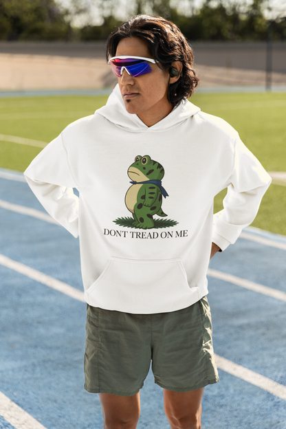 Funny Frog Cartoon Dont Tread On Me Shirt Cute Frog Graphic Tee