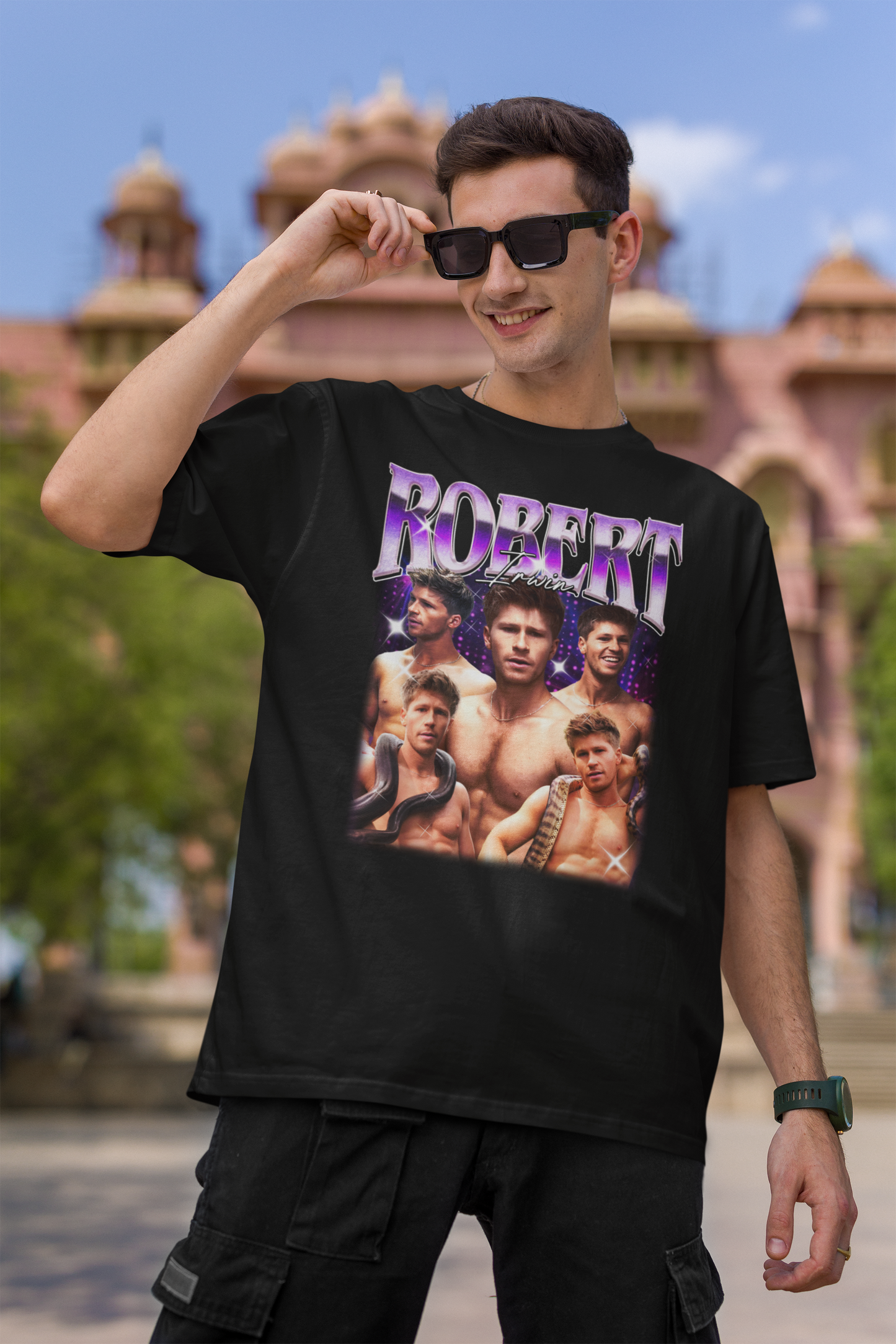 Robert Irwin Shirt Shirt - Vintage Style Shirt for Animal Lover