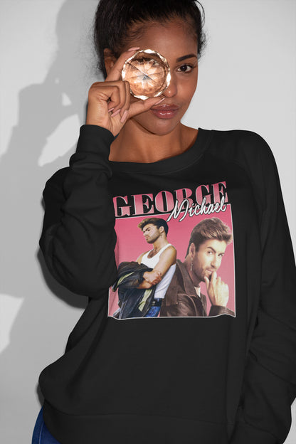 George Michael Vintage Style Graphic Tee for Music Fans