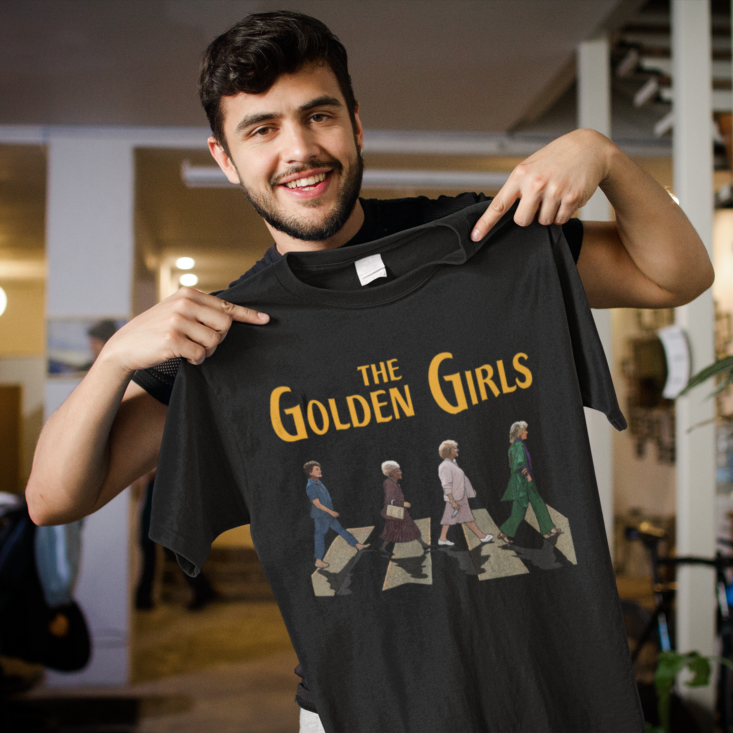 The Golden Girls Abbey Road Style Sweatshirt – Vintage TV Show Fan Pullover