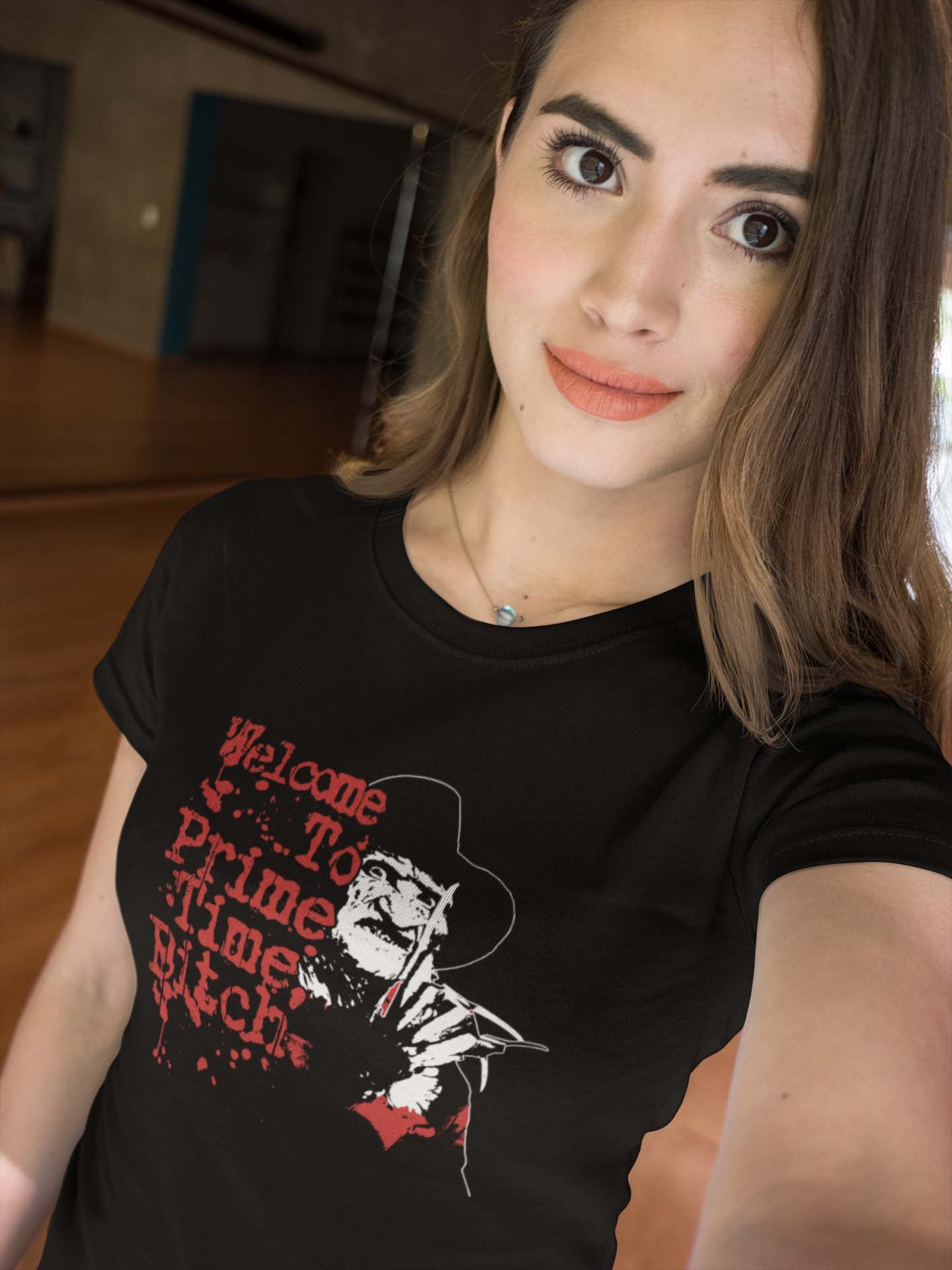 Horror Freddy Krueger Welcome To Prime Time Sweatshirt