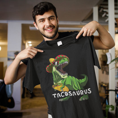 Tacosaurus Sweatshirt - Funny Dinosaur Taco Lover Pullover