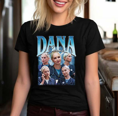 Dana Evans Chicago Med Nurse Graphic T-Shirt - Medical Drama TV Show Fan Tee