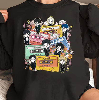 Tokyo Revengers Vintage Cassette Tapes Anime T-Shirt for Fans