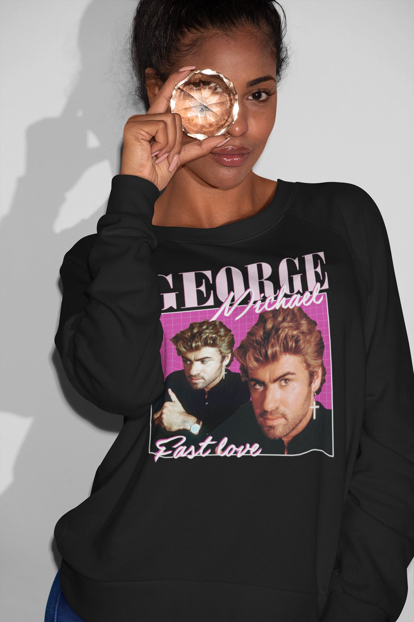 George Michael Vintage Style Past Love Graphic T-Shirt