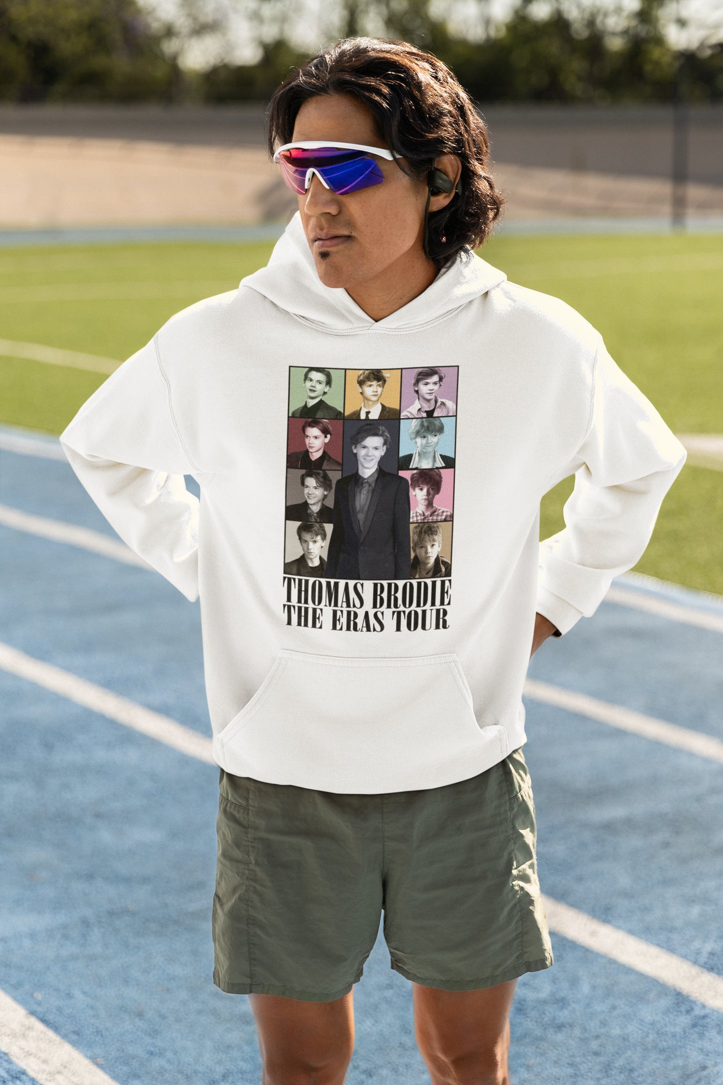 Thomas Brodie The Eras Tour T-Shirt | Retro Photo Collage Tee