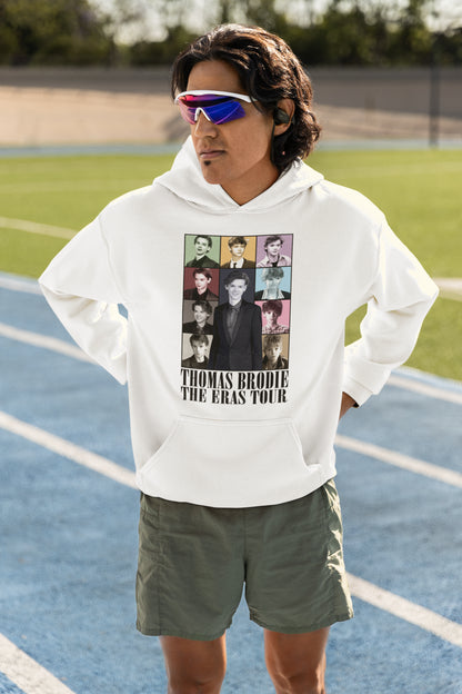 Thomas Brodie The Eras Tour T-Shirt | Retro Photo Collage Tee