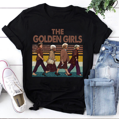 The Golden Girls Vintage Style Retro T-Shirt - Classic TV Show Fan Shirt