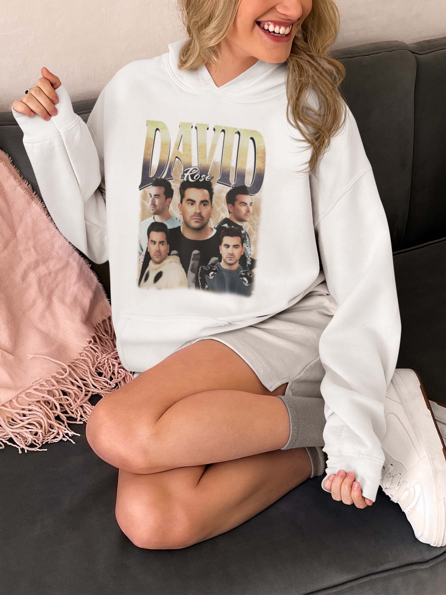David Rose Hoodie - Schitt's Creek Inspired Graphic Sweatshirt