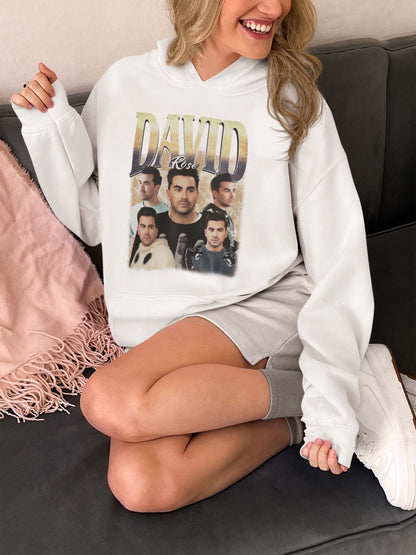 David Rose Hoodie - Schitt's Creek Inspired Graphic Sweatshirt