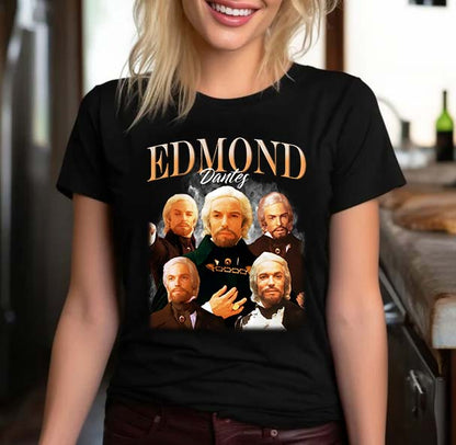 Edmond Dantes Shirt - Classic The Count of Monte Cristo Vintage Tee