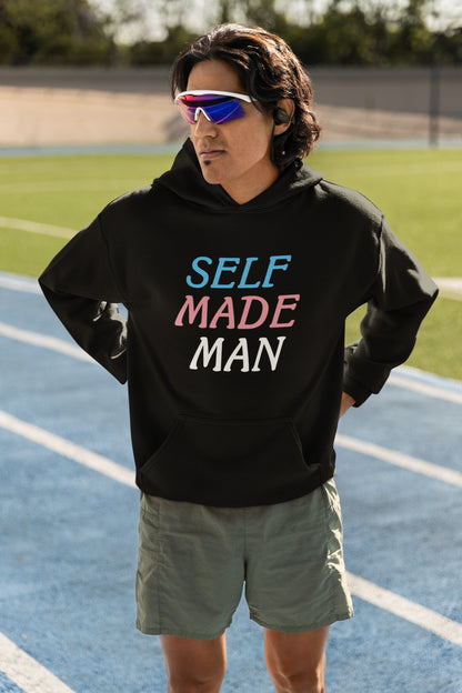 Self Made Man Motivational Graphic Tee - Empowerment Shirt for Men
