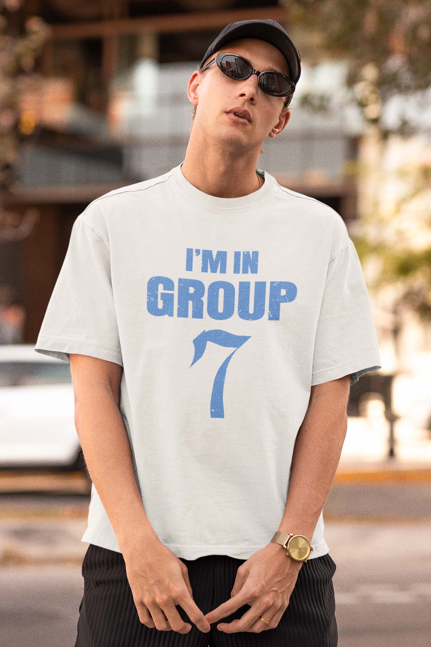 I'm In Group 7 T-Shirt - Funny Team Shirt for Group 7 Fans