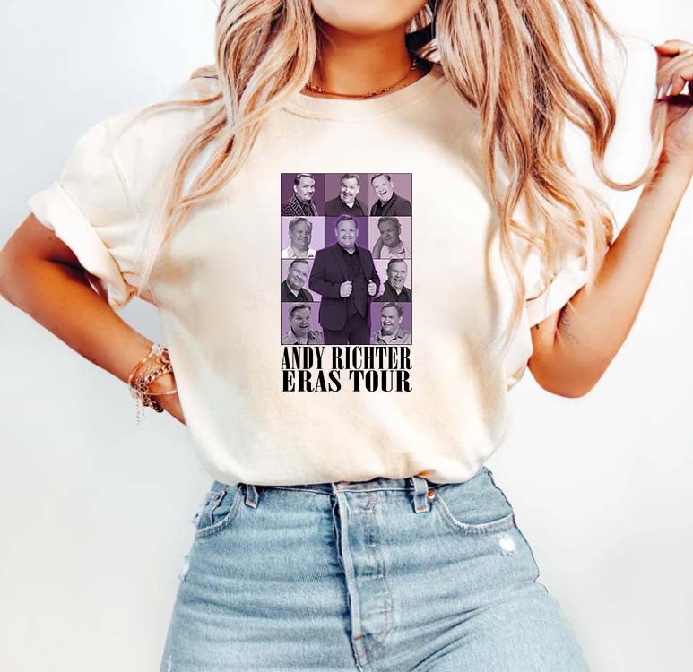 Andy Richter Eras Tour T-Shirt - Funny Comedy Show Fan Tee
