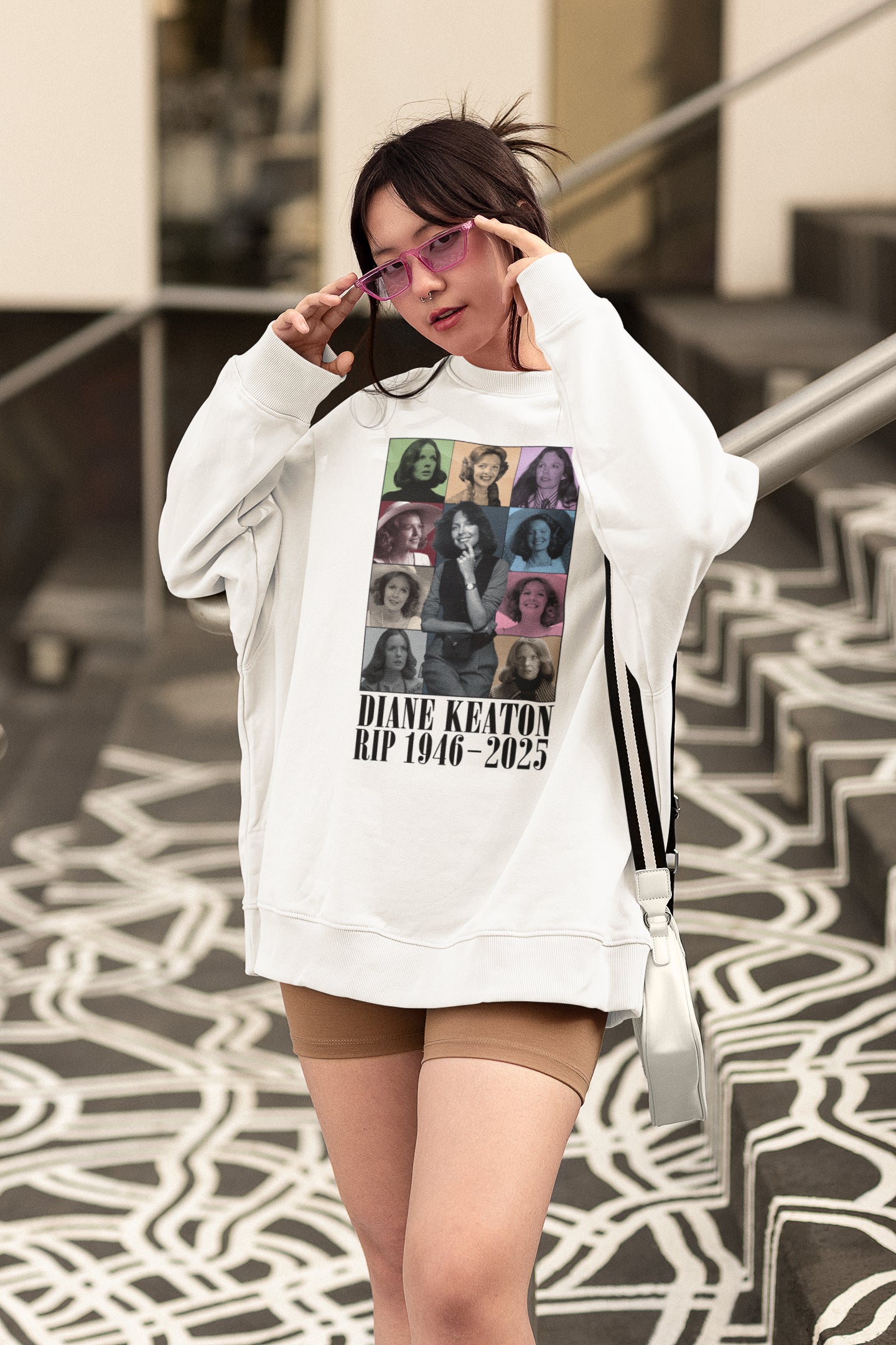 Diane Keaton Tribute Shirt RIP 1946-2025 Vintage Style Tee