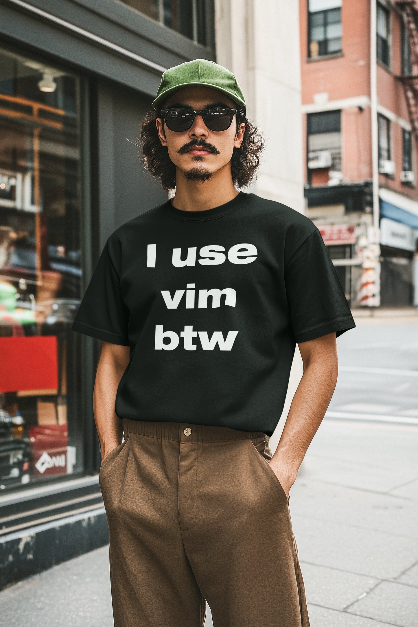 I Use Vim btw Hoodie - Programmer Funny Coding Sweatshirt