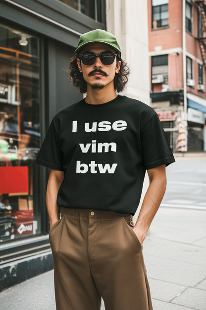 I Use Vim btw Hoodie - Programmer Funny Coding Sweatshirt