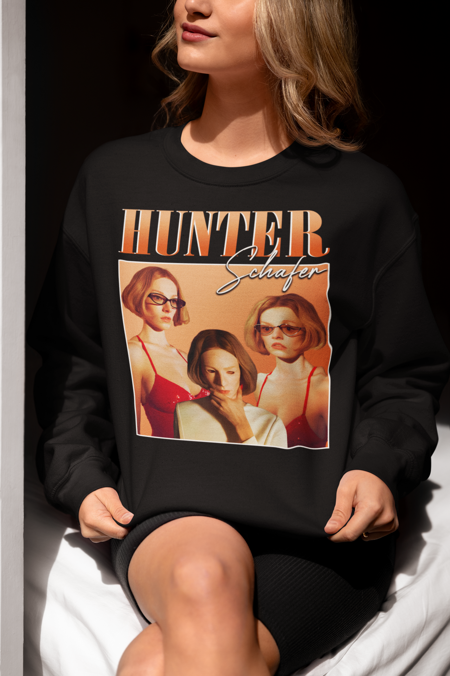 Hunter Schafer Inspired Graphic Tee - Artistic Portrait Vintage Style Shirt