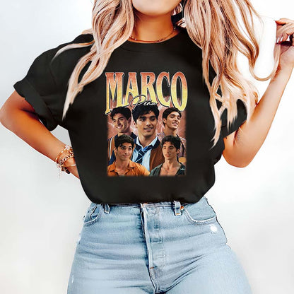 Marco Peña Graphic Hoodie - Stylish TV Show Character Sweatshirt