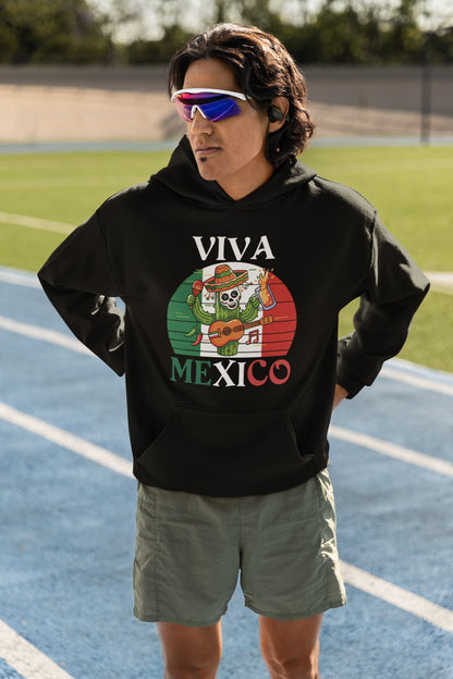 Viva Mexico Cactus Skeleton Shirt - Mexican Fiesta Graphic Tee