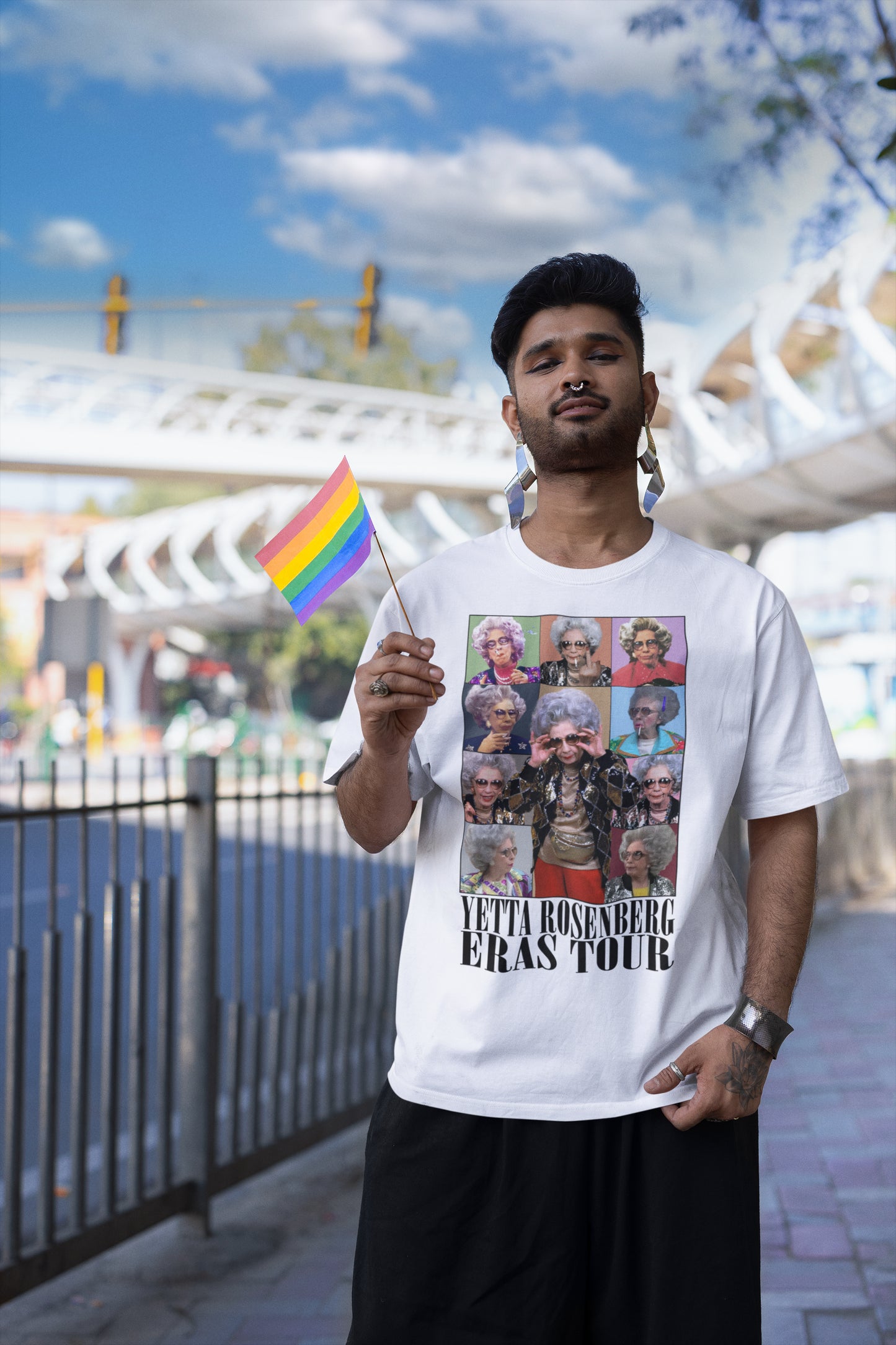 Yetta Rosenberg Eras Tour Vintage Style Graphic T-Shirt