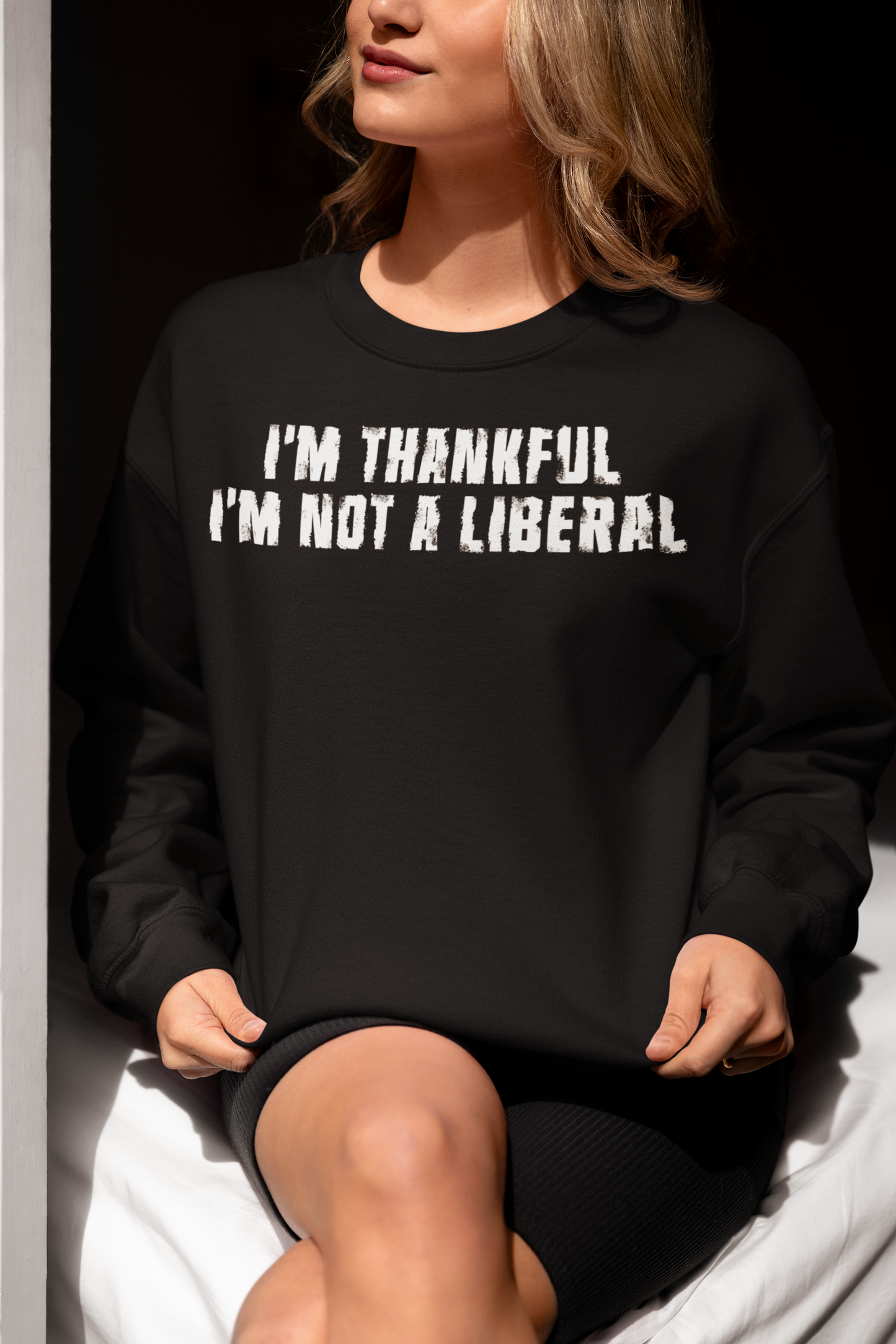 I'm Thankful I'm Not A Liberal Shirt - Political Statement Tee