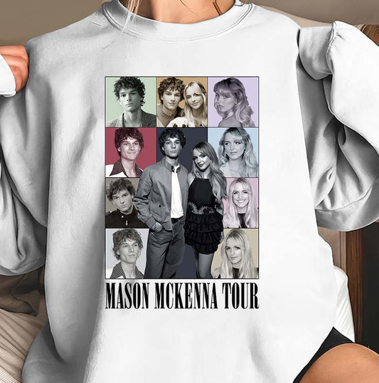 Mason McKenna Tour Hoodie - Stylish Fan Sweatshirt with Artist Collage