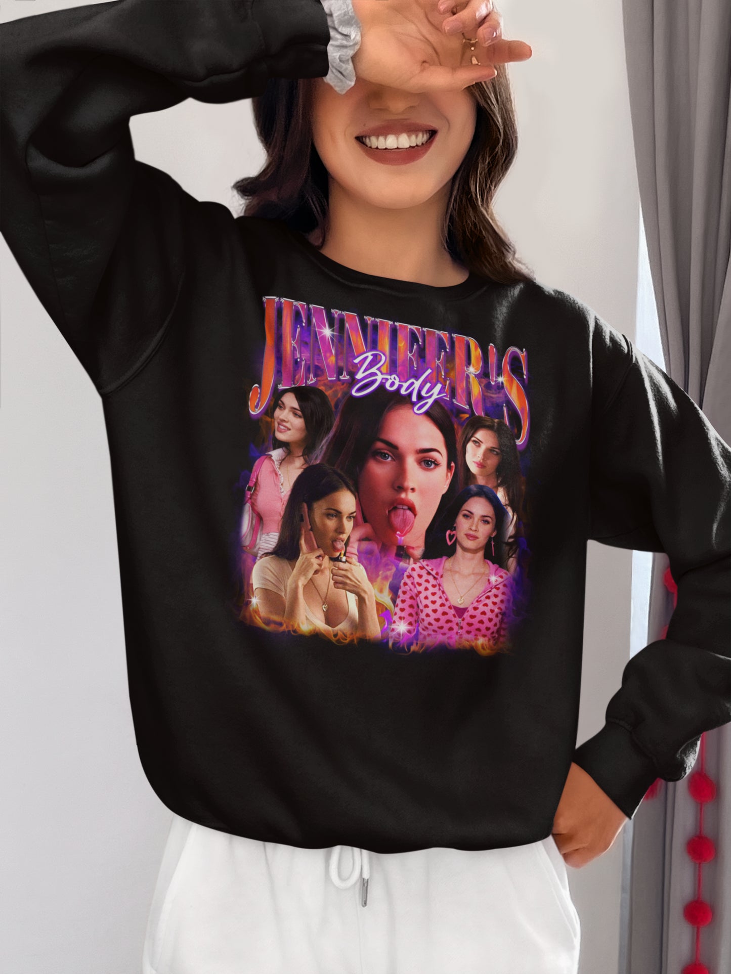 Jennifer's Body Movie Collage Vintage Graphic T-Shirt