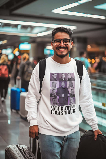 Andy Richter Eras Tour T-Shirt Vintage Photo Collage Tee