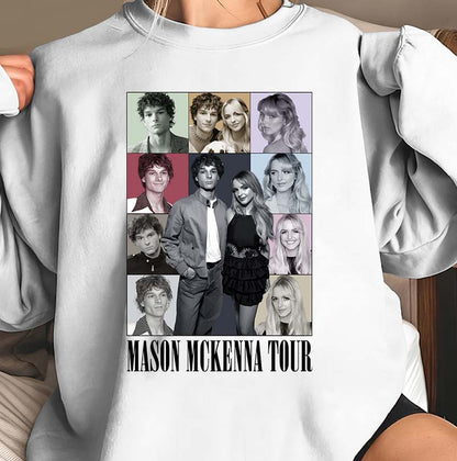Mason McKenna Tour Hoodie Vintage Collage Sweatshirt