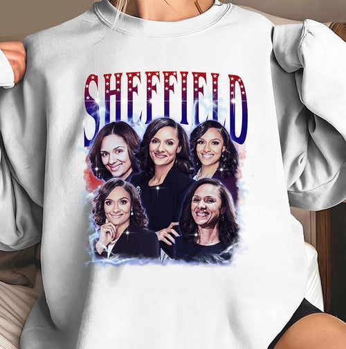 Sheffield Inspirational Women Hoodie - Empowering Female Portrait Sweatshirt