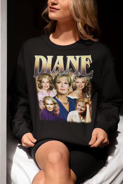 Diane Ladd Vintage Style Portrait T-Shirt Retro Acting Legend Tee