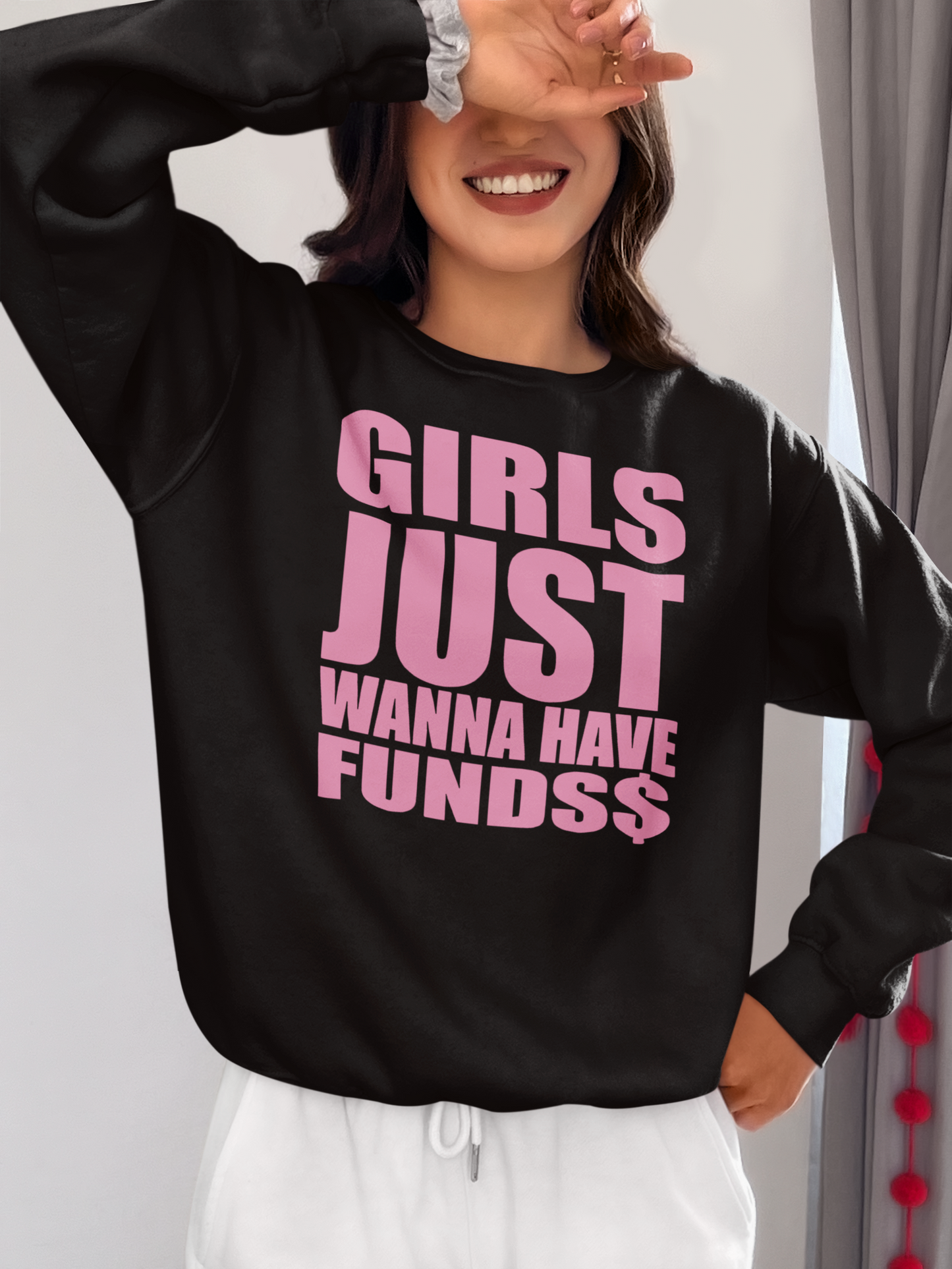 Girls Just Wanna Have Funds$ Funny Feminist Money Tee