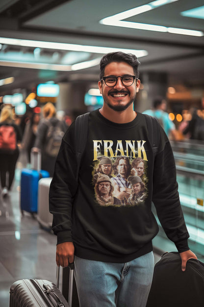 Frank Gallagher Shameless TV Show Collage Graphic T-Shirt