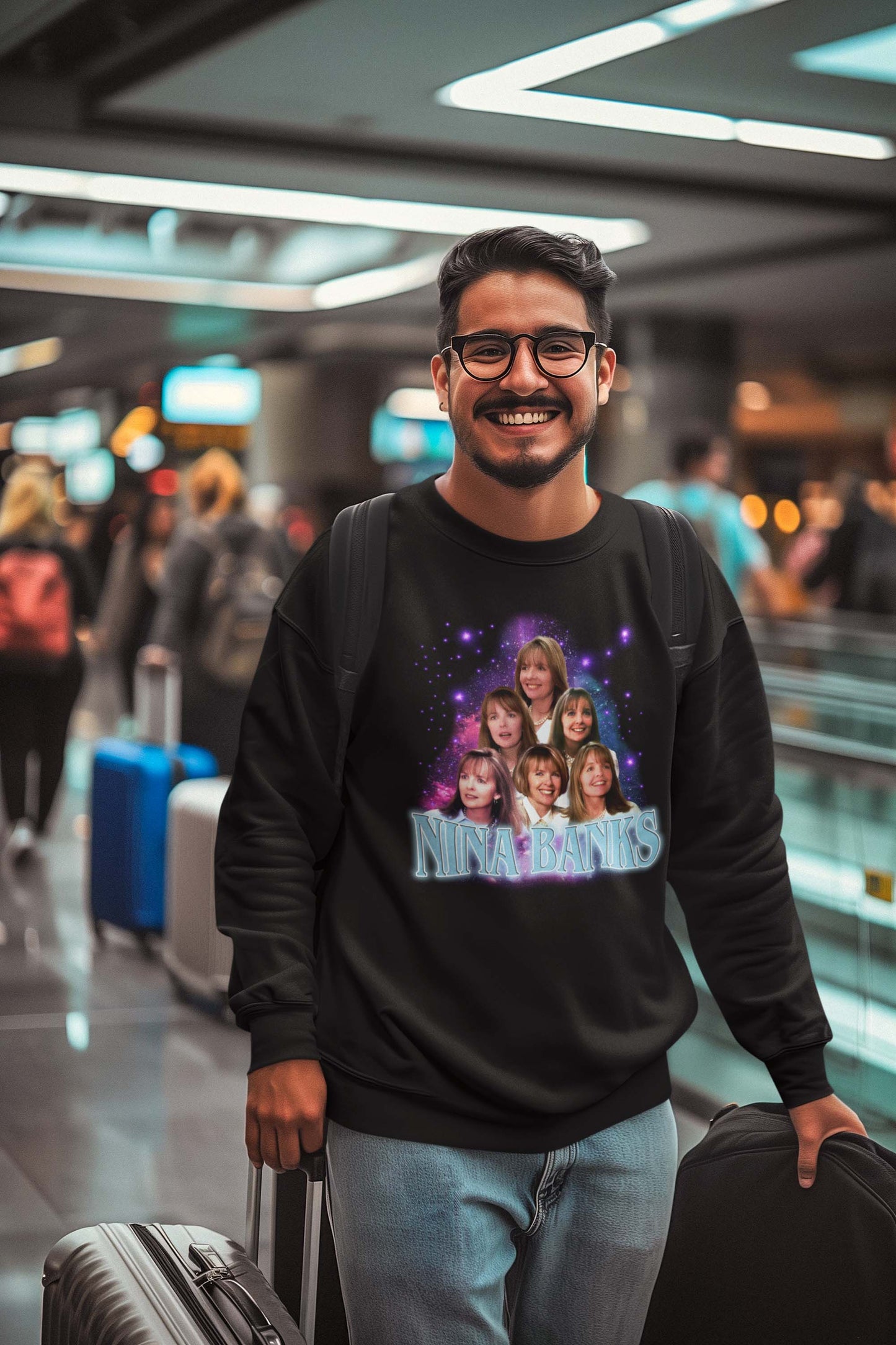 Nina Banks Vintage Style T-Shirt | Classic TV Show Retro Graphic Tee