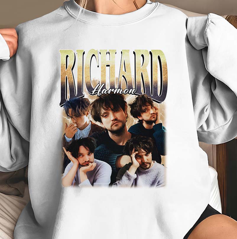 Richard Harmond Vintage Style Graphic Hoodie for Fans