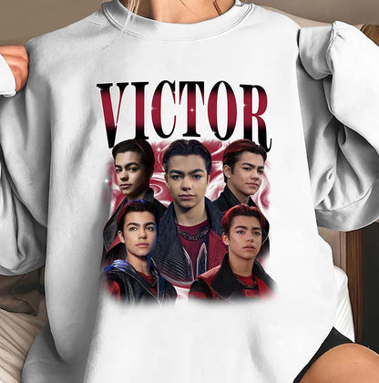 Victor Graphic Hoodie Sweatshirt - Stylish Fan Art Pullover