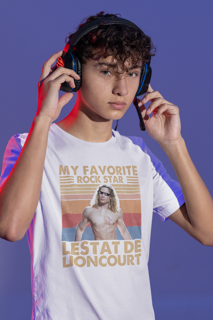 My Favorite Rock Star Lestat De Lioncourt Vintage Retro Tee
