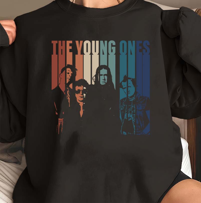 The Young Ones Vintage Band Graphic Hoodie - Retro Music Fan Sweatshirt