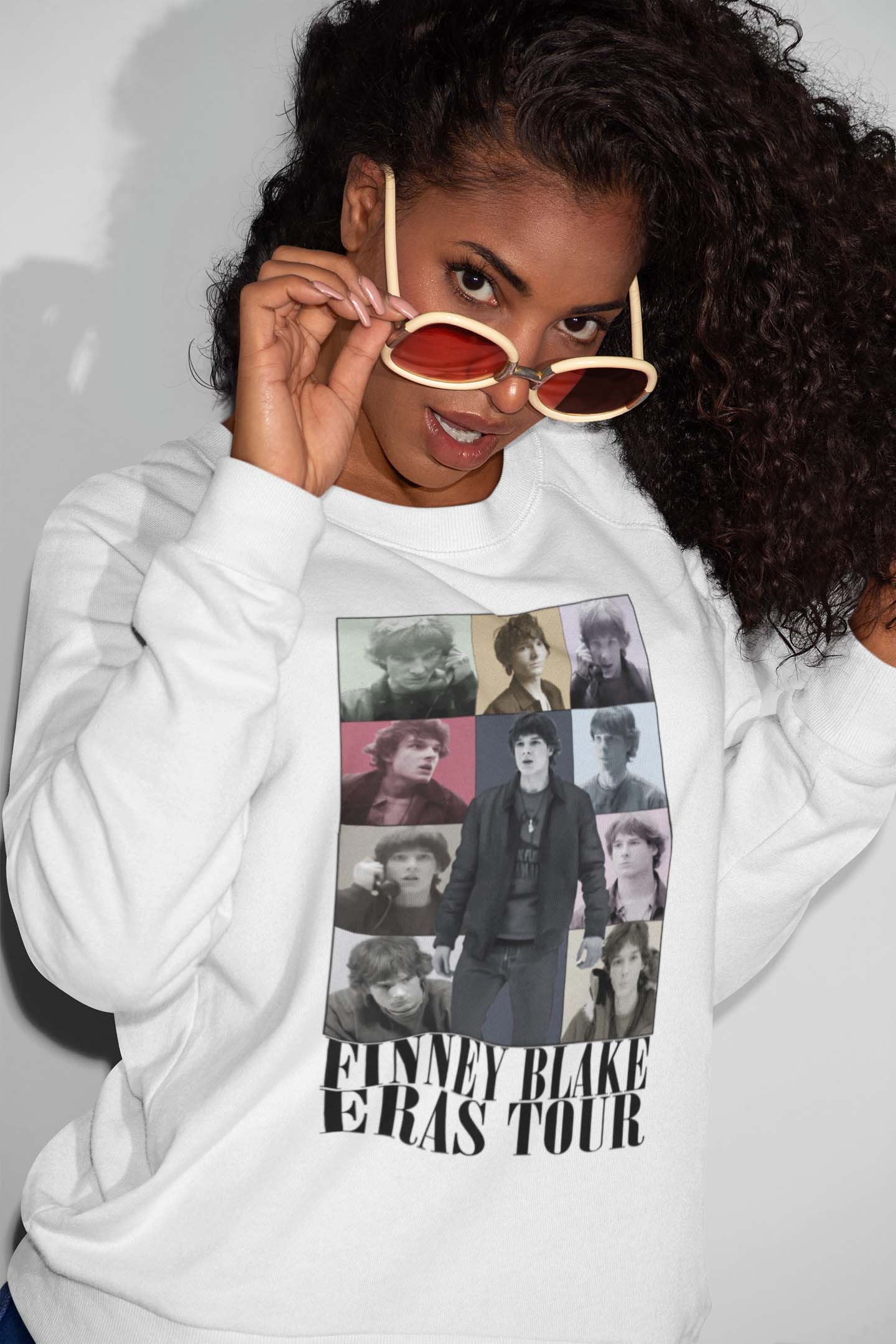 Vintage 80s Teen Movie Character Tony Banks Retro Collage Poster