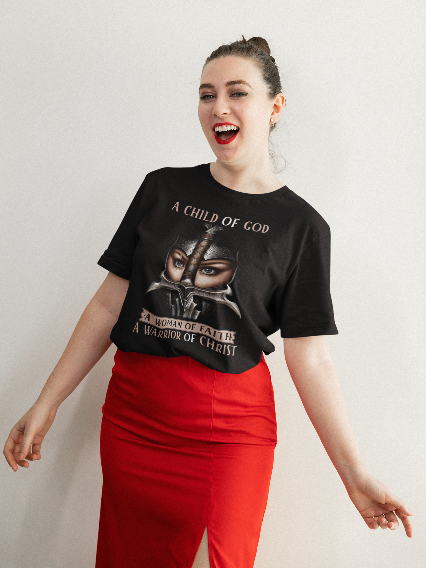 A Child of God Women's Faith Warrior Hoodie - Christian Inspirational Apparel