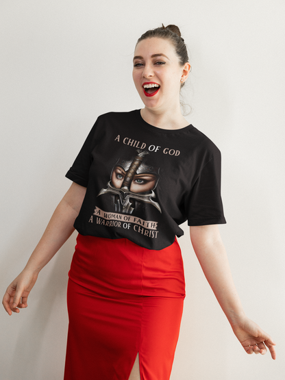 A Child of God Women's Faith Warrior Hoodie - Christian Inspirational Apparel