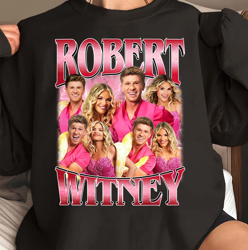 Robert Witney Vintage Style Graphic T-Shirt Fan Tee